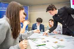 В Политехе школьники создали проекты новых районов Санкт-Петербурга