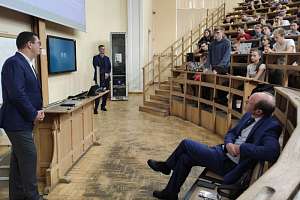 Управляющий партнер ИТ-холдинга Fplus Алексей Мельников прочитал лекцию для студентов Политеха