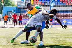 Политех принимает международный футбольный турнир "Россия - Африка"