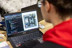 Инженеры Политеха приняли участие в третьем этапе чемпионата «Битва роботов»