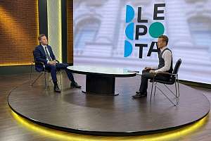 Проректор М.А.Пашоликов в эфире телеканала ЛенТВ24 рассказал про проект Лепота 