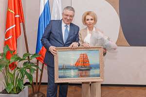 «Диалог без галстуков»: ректор Политеха встретился с учениками «Газпром школы»