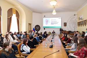 Учительница Владимира Путина Вера Гуревич встретилась со студентами Политеха