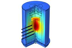 В Политехе создали цифровую модель печи остекловывания ядерных отходов