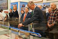 Россия выбирает скорость! Политех на выставке в музее железнодорожного транспорта