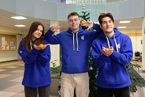 Мандариновый бум: Политех дарит новогоднее настроение